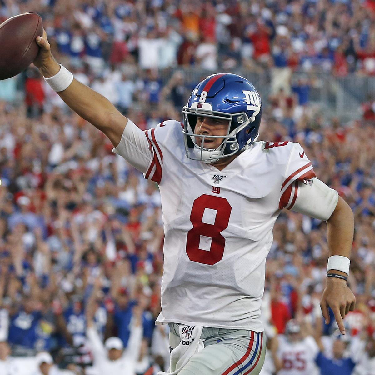 Giants Rookie Daniel Jones Has Historic 300-Yard, 4-TD Performance in Debut | Bleacher Report | Latest News, Videos and Highlights