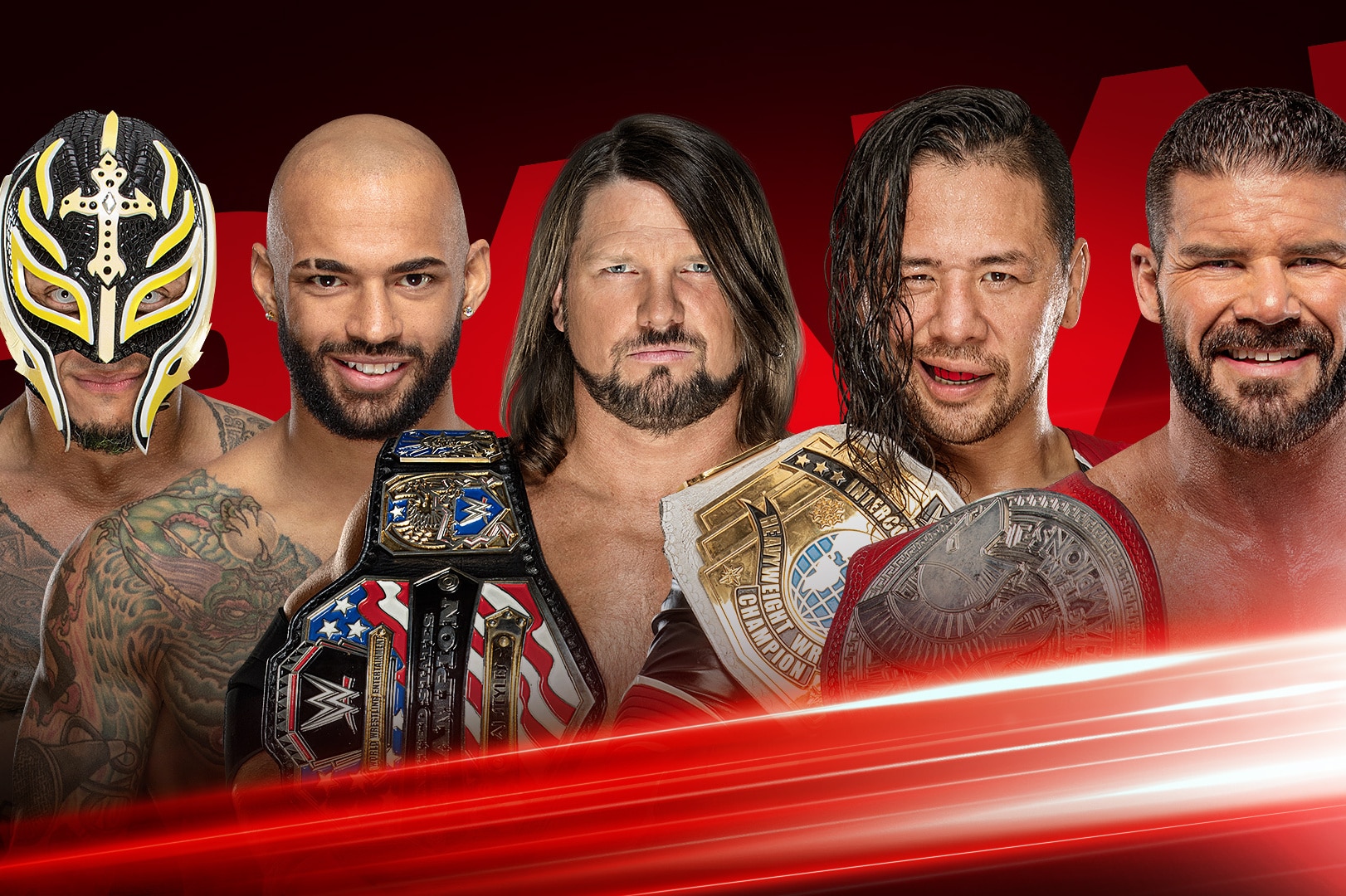 wwe latest match