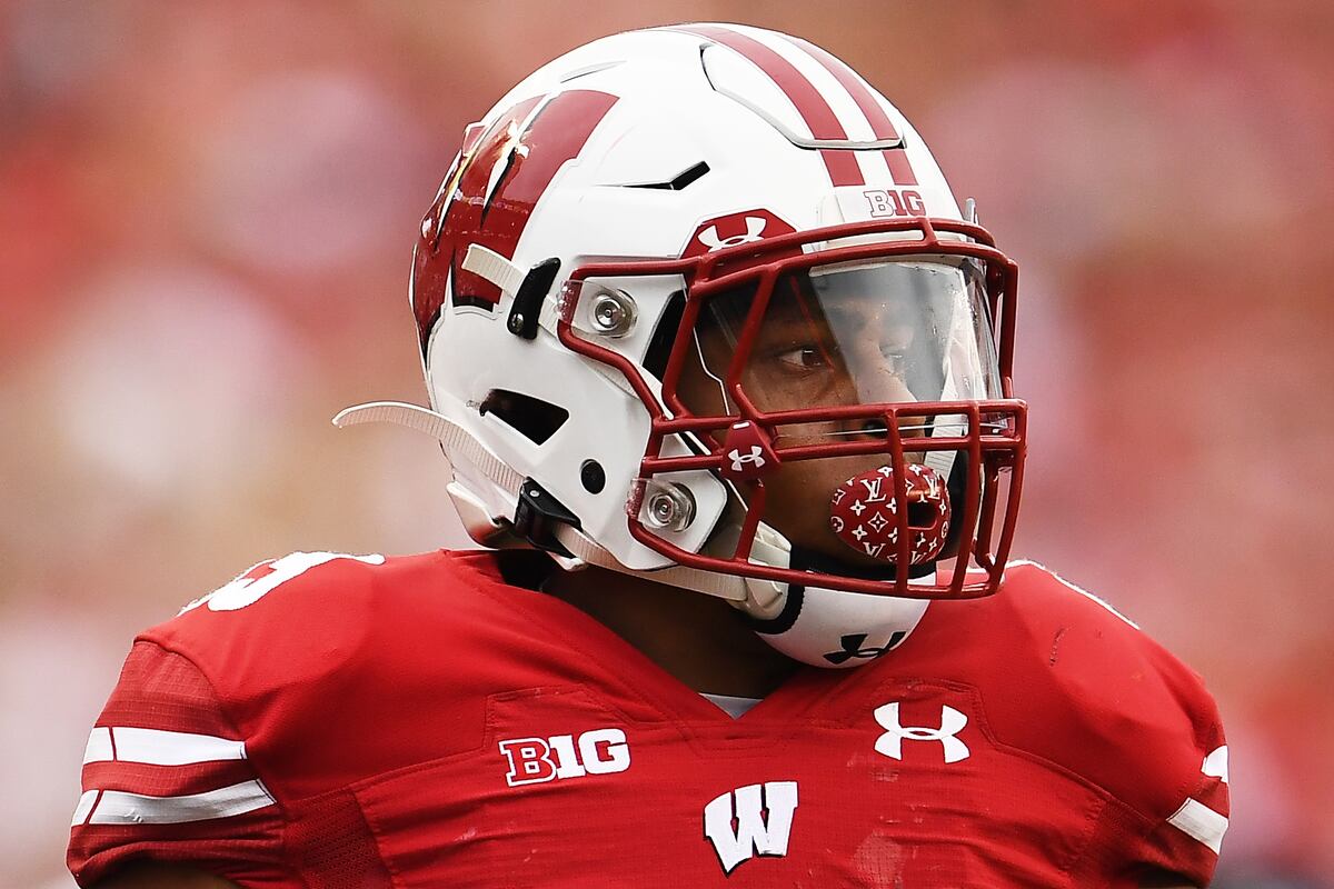 Jonathan Taylor Put Up Huge Numbers Against Michigan Wearing A Jonathan Taylor Put Up Huge Numbers Against Michigan Wearing A