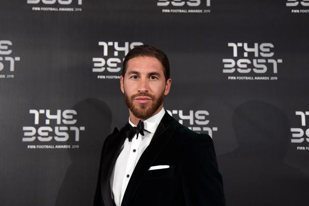 MILAN, ITALY - SEPTEMBER 23:  Sergio Ramos attends The Best FIFA Football Awards 2019 at the Teatro Alla Scala on September 23, 2019 in Milan, Italy.  (Photo by Claudio Villa/Getty Images)