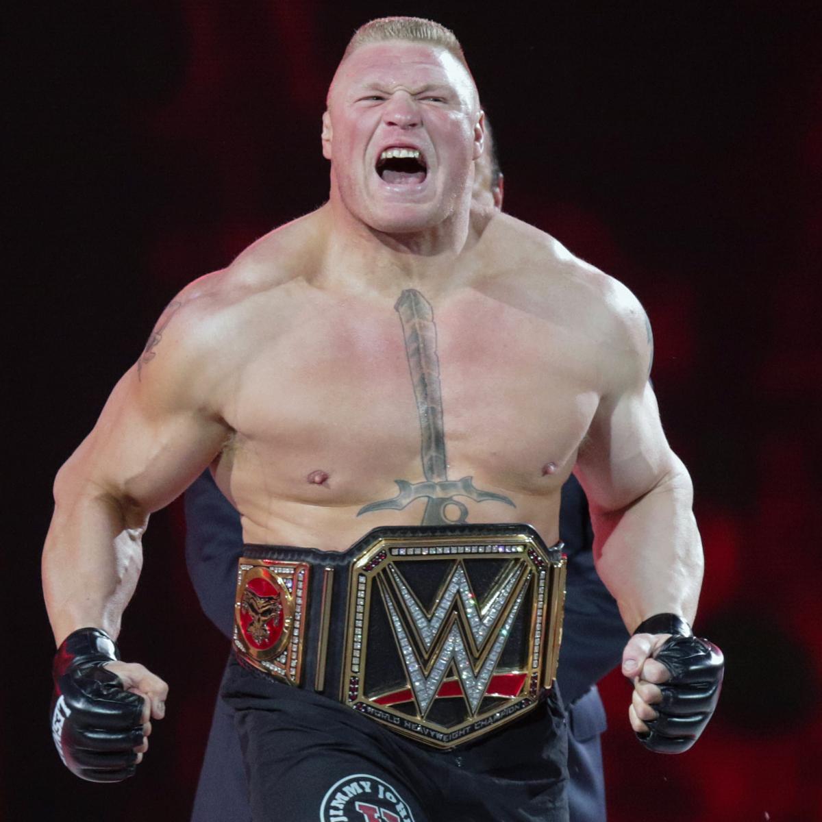 1200px x 1200px - Brock Lesnar Beats Kofi Kingston, Wins WWE Championship; Cain Velasquez  Debuts | News, Scores, Highlights, Stats, and Rumors | Bleacher Report