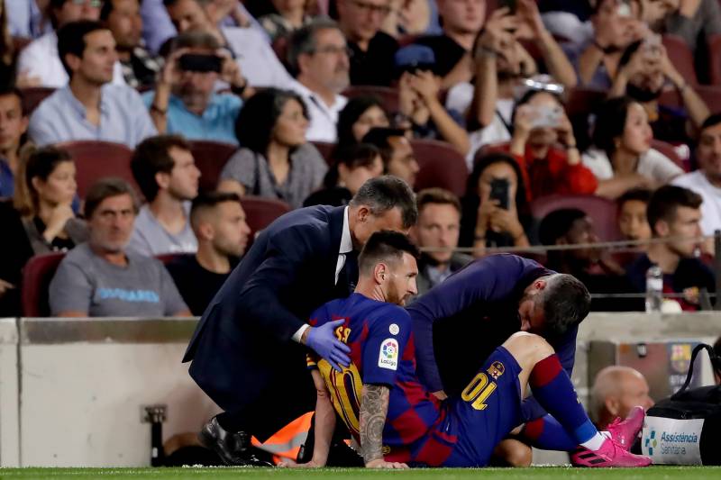Barcelona’s Lionel Messi Subbed off vs. Villarreal with Groin Injury