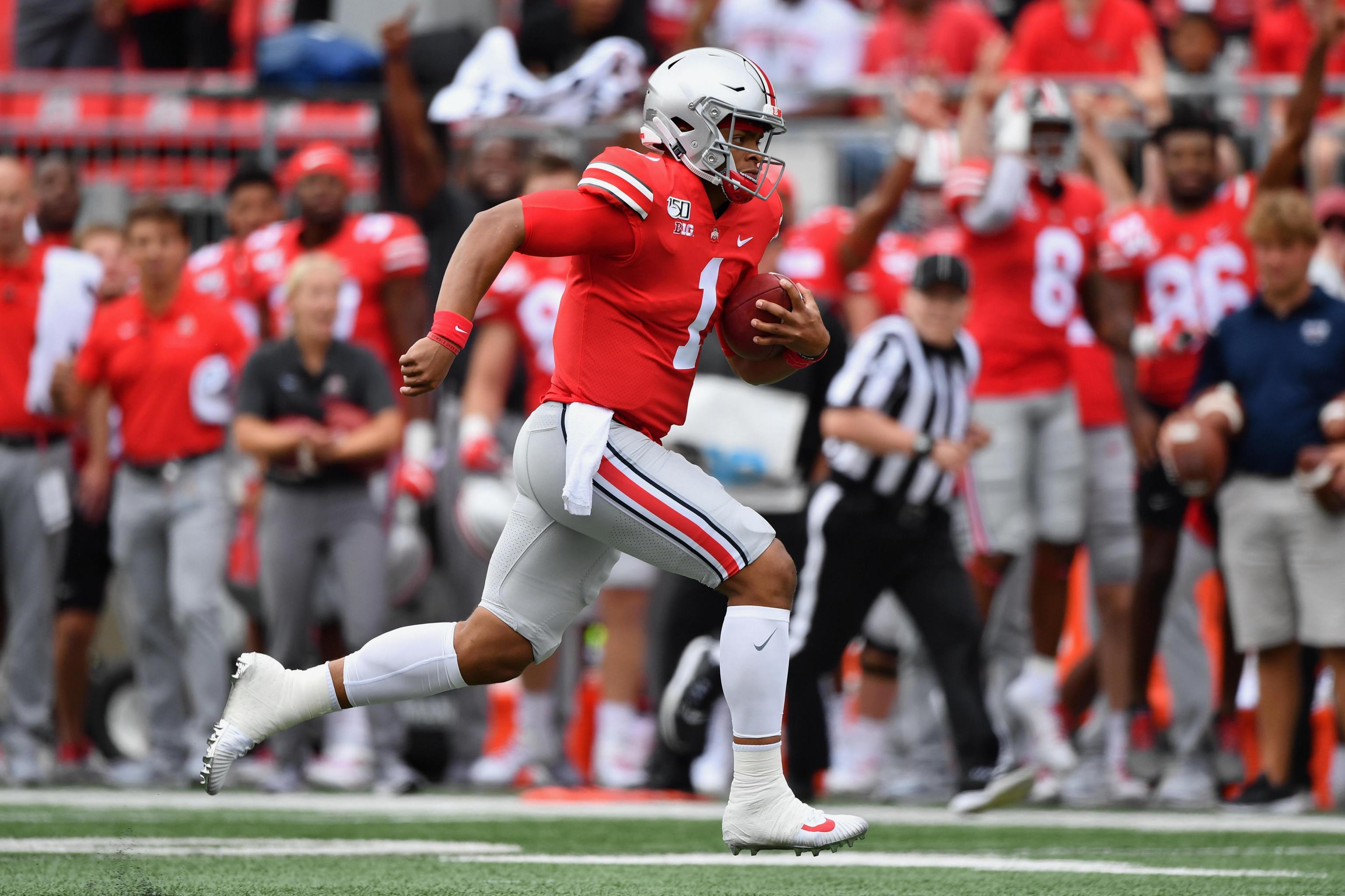 Ohio State fan confidently boasts Chris Olave will score three