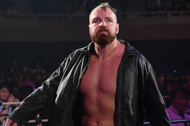TOKYO, JAPAN - AUGUST 11: Jon Moxley enters the ring during the New Japan Pro-Wrestling G1 Climax 29 at Nippon Budokan on August 11, 2019 in Tokyo, Japan. (Photo by Etsuo Hara/Getty Images)