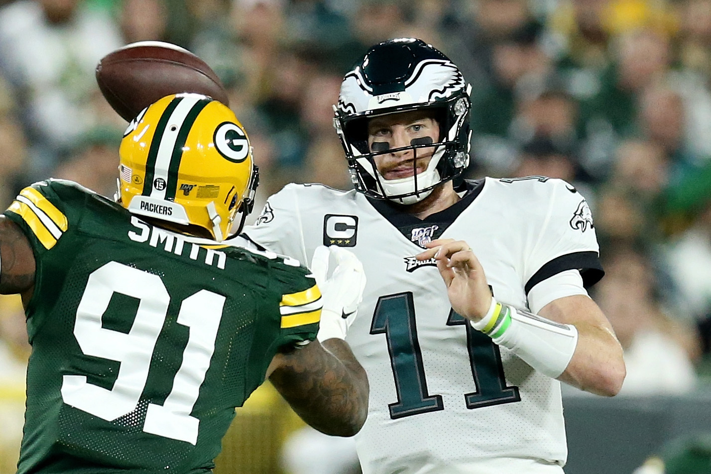 Aaron Rodgers' 3 TD passes powers the Green Bay Packers past the  Philadelphia Eagles: Recap, score, stats and more 