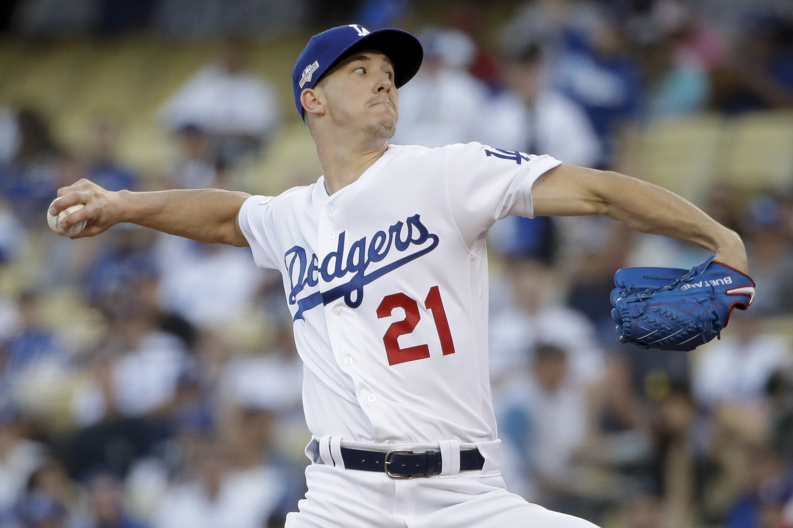 Alexander: Dodgers' Walker Buehler the ace-in-waiting? Why not? – San  Bernardino Sun