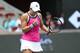 BEIJING, CHINA - OCTOBER 04: Ashleigh Barty of Australia celebrates after defeating Petra Kvitova of Czech Republic during the Women's singles Quarter Finals of 2019 China Open at the China National Tennis Center on October 4, 2019 in Beijing, China. (Photo by Lintao Zhang/Getty Images)