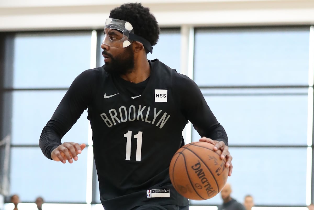Nets' Kyrie Irving out with Injury vs. Lakers After Being Hit in Face