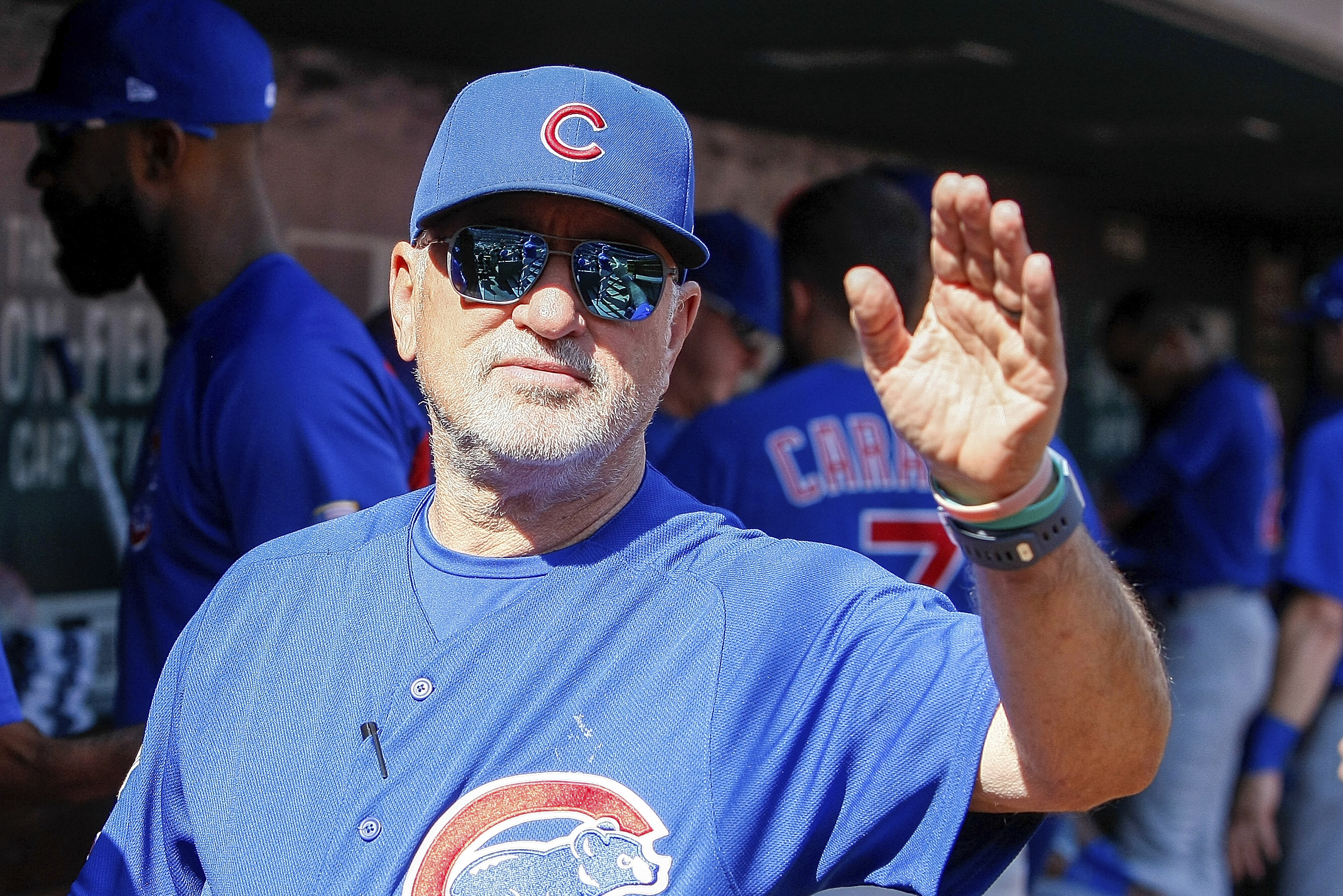 Angels interviewing ex-Cubs manager Joe Maddon, who reportedly is the  favorite among candidates for the job 