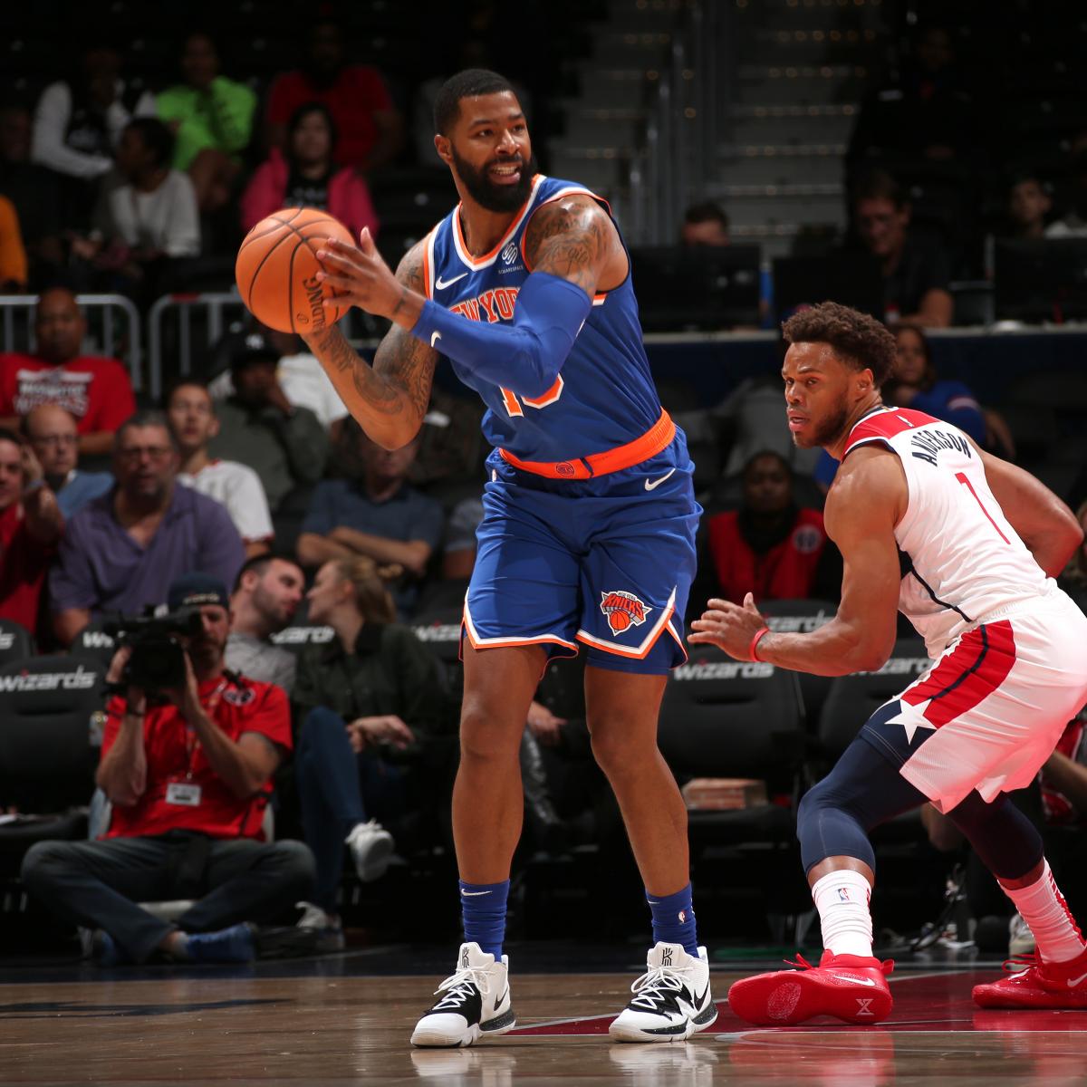 Video Knicks Marcus Morris Ejected Hit Justin Anderson S Head