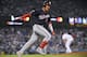Washington Nationals' Juan Soto celebrates his home run against the Los Angeles Dodgers during the eighth inning in Game 5 of a baseball National League Division Series on Wednesday, Oct. 9, 2019, in Los Angeles. (AP Photo/Mark J. Terrill)
