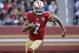 San Francisco 49ers quarterback Colin Kaepernick (7) runs against the Seattle Seahawks during the first half of an NFL football game in Santa Clara, Calif., Sunday, Jan. 1, 2017. (AP Photo/Marcio Jose Sanchez)