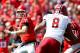 ATHENS, GEORGIA - OCTOBER 12: Jake Fromm #11 of the Georgia Bulldogs looks to pass against the South Carolina Gamecocks in the first half at Sanford Stadium on October 12, 2019 in Athens, Georgia. (Photo by Kevin C. Cox/Getty Images)
