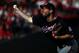 ST LOUIS, MISSOURI - OCTOBER 12: Max Scherzer #31 of the Washington Nationals delivers a pitch during the fourth inning of game two of the National League Championship Series against the St. Louis Cardinals at Busch Stadium on October 12, 2019 in St Louis, Missouri. (Photo by Jamie Squire/Getty Images)