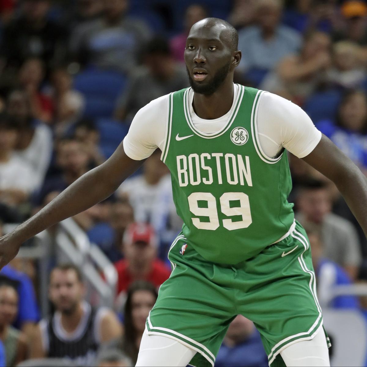 Celtics hopeful Tacko Fall discusses life in size 22 shoes on T&R