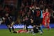 CARDIFF, WALES - OCTOBER 13: Daniel James of Wales lies on the ground knocked out during the UEFA Euro 2020 qualifier between Wales and Croatia at Cardiff City Stadium on October 13, 2019 in Cardiff, Wales. (Photo by Matthew Ashton - AMA/Getty Images)
