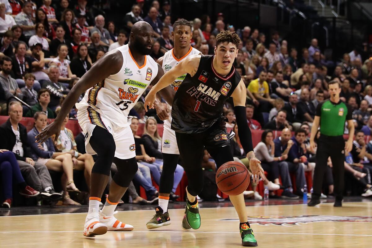 LaMelo Ball, Illawarra Hawks Edge out Cairns Taipans in NBL Clash 