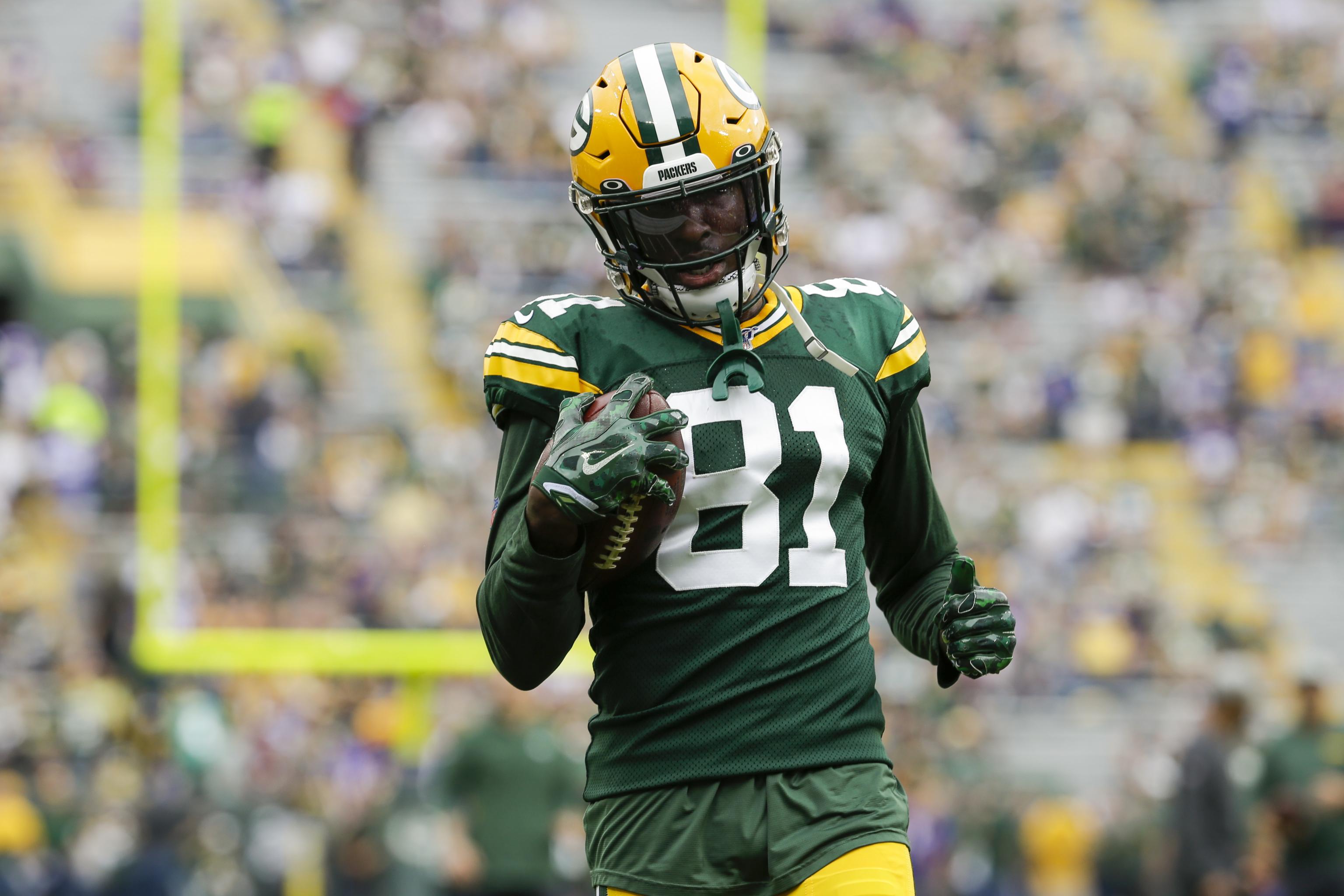 Geronimo Allison leaves Packers-Bills game to be evaluated for concussion.  - Acme Packing Company