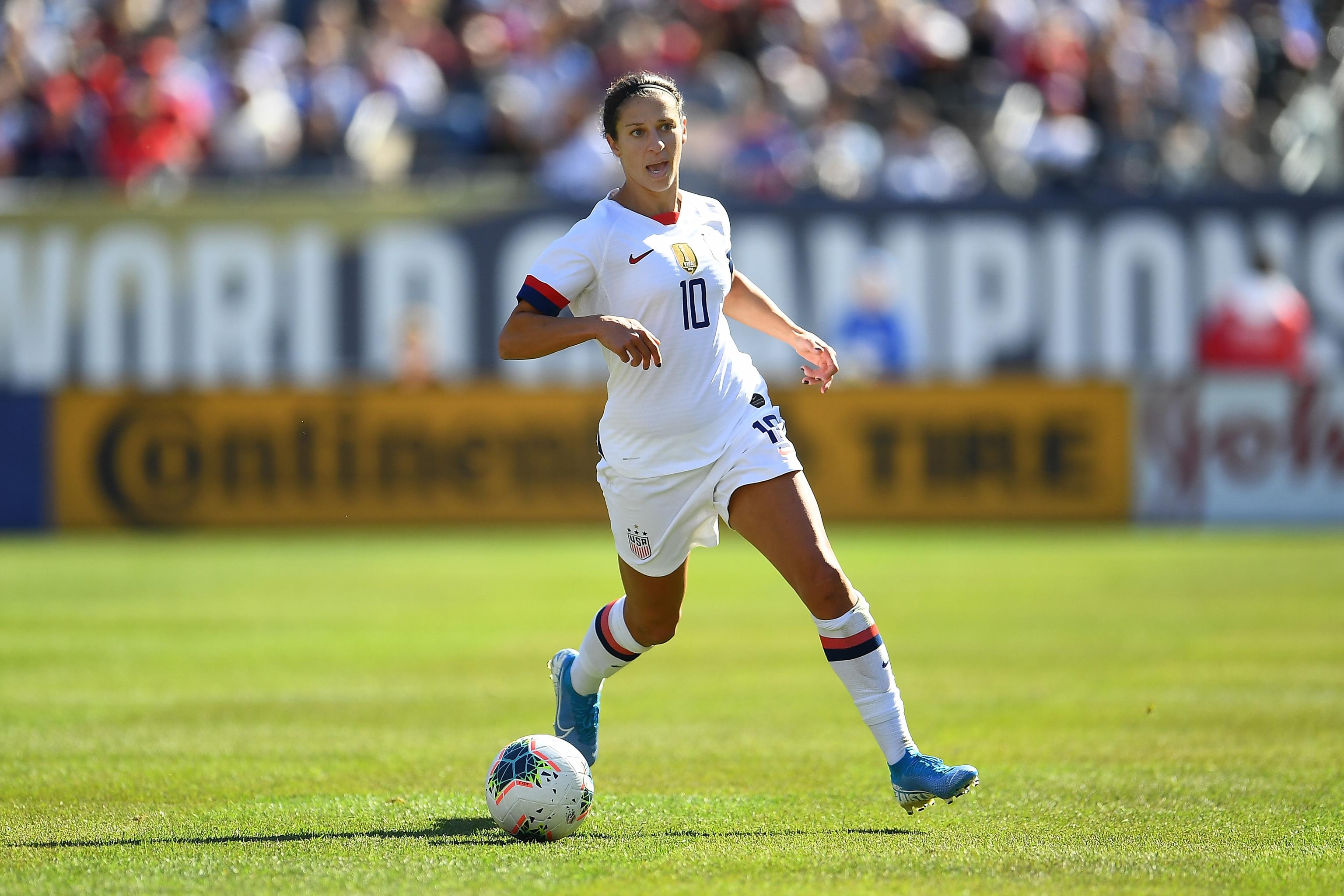 Carli Lloyd plans to pursue NFL career after 2020 Olympics