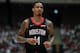 SAITAMA, JAPAN - OCTOBER 10: Gerald Green #14 of Houston Rockets looks on during the preseason game between Toronto Raptors and Houston Rockets at Saitama Super Arena on October 10, 2019 in Saitama, Japan. NOTE TO USER: User expressly acknowledges and agrees that, by downloading and/or using this photograph, user is consenting to the terms and conditions of the Getty Images License Agreement. (Photo by Takashi Aoyama/Getty Images)