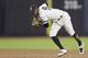 New York Yankees shortstop Didi Gregorius prepares to throw to first on a play in a baseball game against the Texas Rangers, Wednesday, Sept. 4, 2019, in New York. (AP Photo/Kathy Willens)