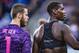 OSLO, NORWAY - JULY 30: Paul Pogba and David de Gea of Manchester United after during the Pre-Season Friendly match between Kristiansund BK v Manchester United at Ullevaal Stadion on July 30, 2019 in Oslo, Norway. (Photo by Trond Tandberg/Getty Images)