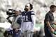 Dallas Cowboys' Ezekiel Elliott warms-up before an NFL football game against the New York Jets, Sunday, Oct. 13, 2019, in East Rutherford, N.J. (AP Photo/Adam Hunger)