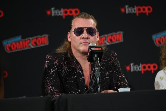 NEW YORK, NEW YORK - OCTOBER 04: Chris Jericho attends the All Elite Wrestling panel during 2019 New York Comic Con at Jacob Javits Center on October 04, 2019 in New York City. (Photo by Noam Galai/Getty Images for WarnerMedia Company)
