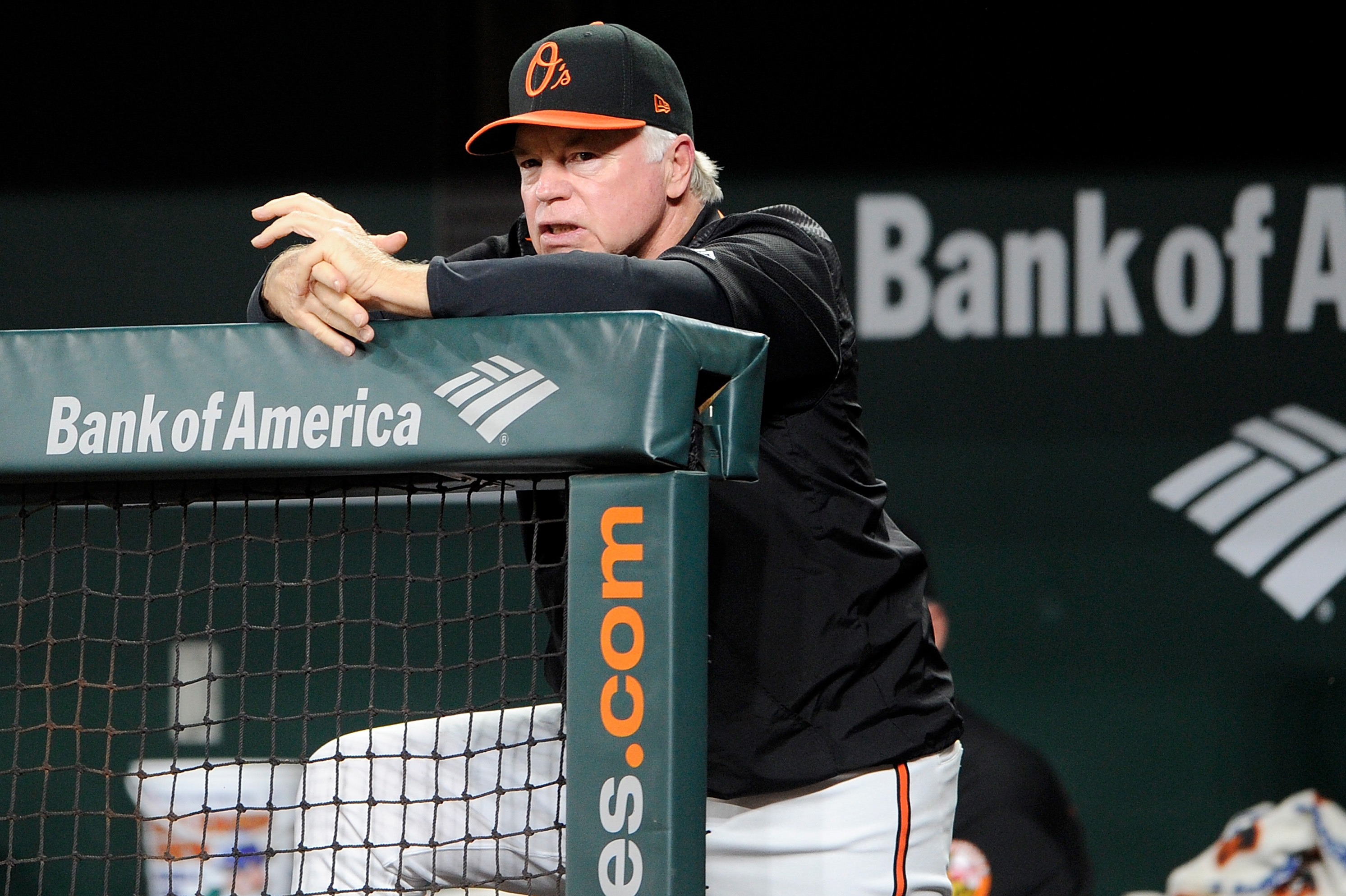 A fracas between Joe Girardi and Buck Showalter 