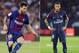 A combination of images shows (L-R) Barcelona's Argentinian forward Lionel Messi, Paris Saint-Germain's Brazilian striker Neymar and Real Madrid's Portuguese forward Cristiano Ronaldo.
Neymar was named alongside Cristiano Ronaldo and Lionel Messi on the three-man shortlist for the Best FIFA Men's Player Award, which was announced in London on September 22, 2017. / AFP PHOTO / Lluis GENE (Photo credit should read LLUIS GENE/AFP/Getty Images)
