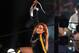 TOKYO,JAPAN - JUNE 28: Becky Lynch enters the ring during the WWE Live Tokyo at Ryogoku Kokugikan on June 28, 2019 in Tokyo, Japan. (Photo by Etsuo Hara/Getty Images)