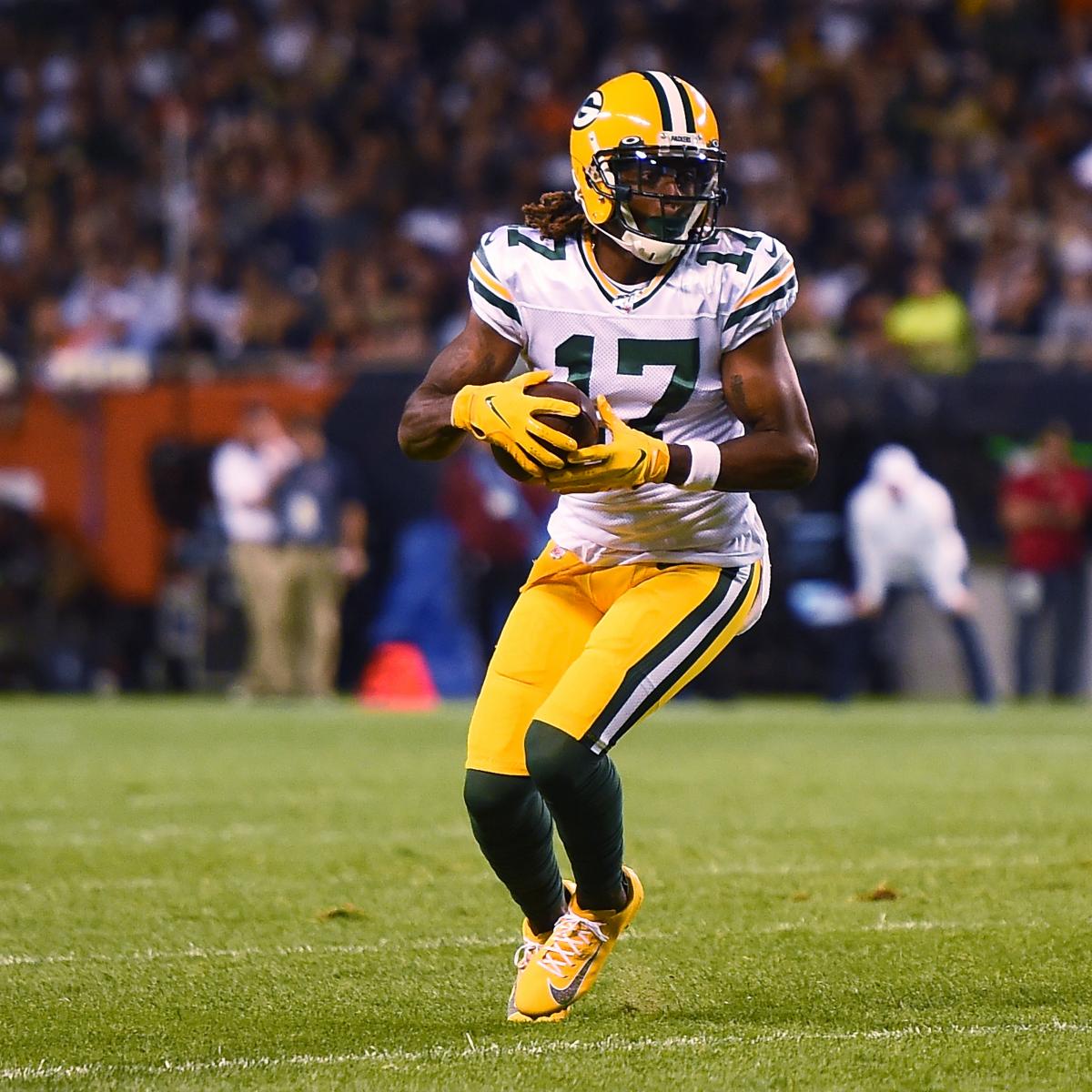 Packers' Davante Adams Ruled out vs. Raiders with Turf Toe Injury | Bleacher Report | Latest ...