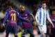 BARCELONA, SPAIN - APRIL 20: Arturo Vidal of FC Barcelona, Ousmane Dembele of FC Barcelona during the La Liga Santander match between FC Barcelona v Real Sociedad at the Camp Nou on April 20, 2019 in Barcelona Spain (Photo by Jeroen Meuwsen/Soccrates/Getty Images)