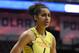 Dallas Wings' Skylar Diggins-Smith during a preseason WNBA basketball game, Tuesday, May 8, 2018, in Uncasville, Conn. (AP Photo/Jessica Hill)
