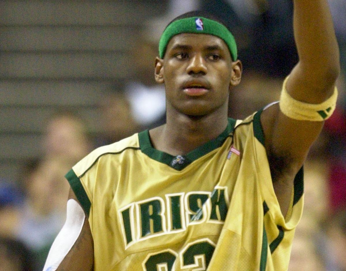 LeBron James High School FULL GAME - St Vincent St Mary LeBron