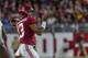 Alabama quarterback Tua Tagovailoa (13) throws during the first half of an NCAA college football game against Tennessee, Saturday, Oct. 19, 2019, in Tuscaloosa, Ala. (AP Photo/Vasha Hunt)