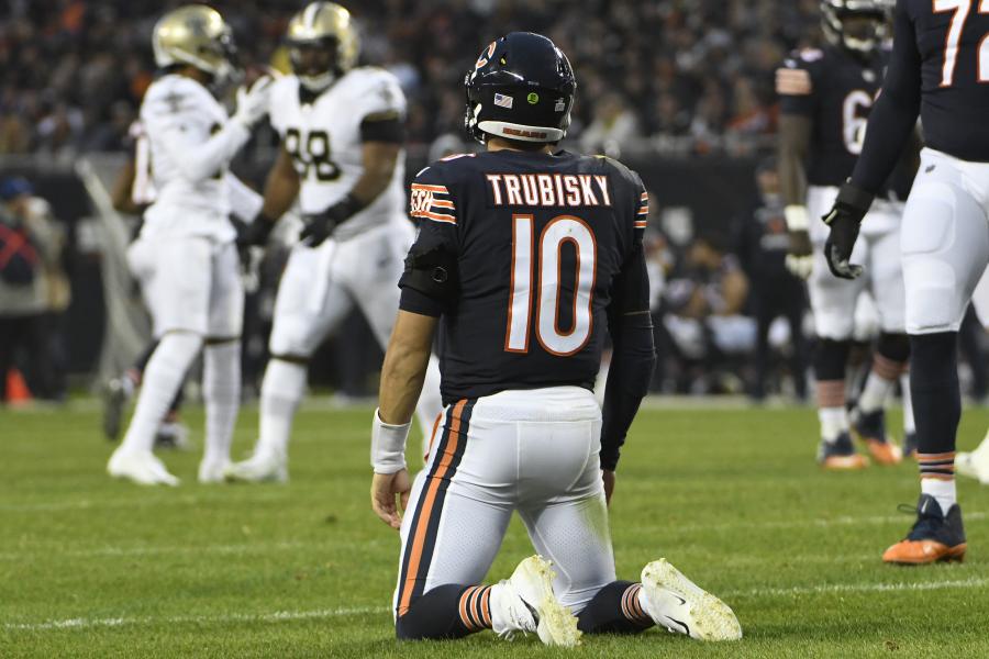 What was Trubisky's hold all about?