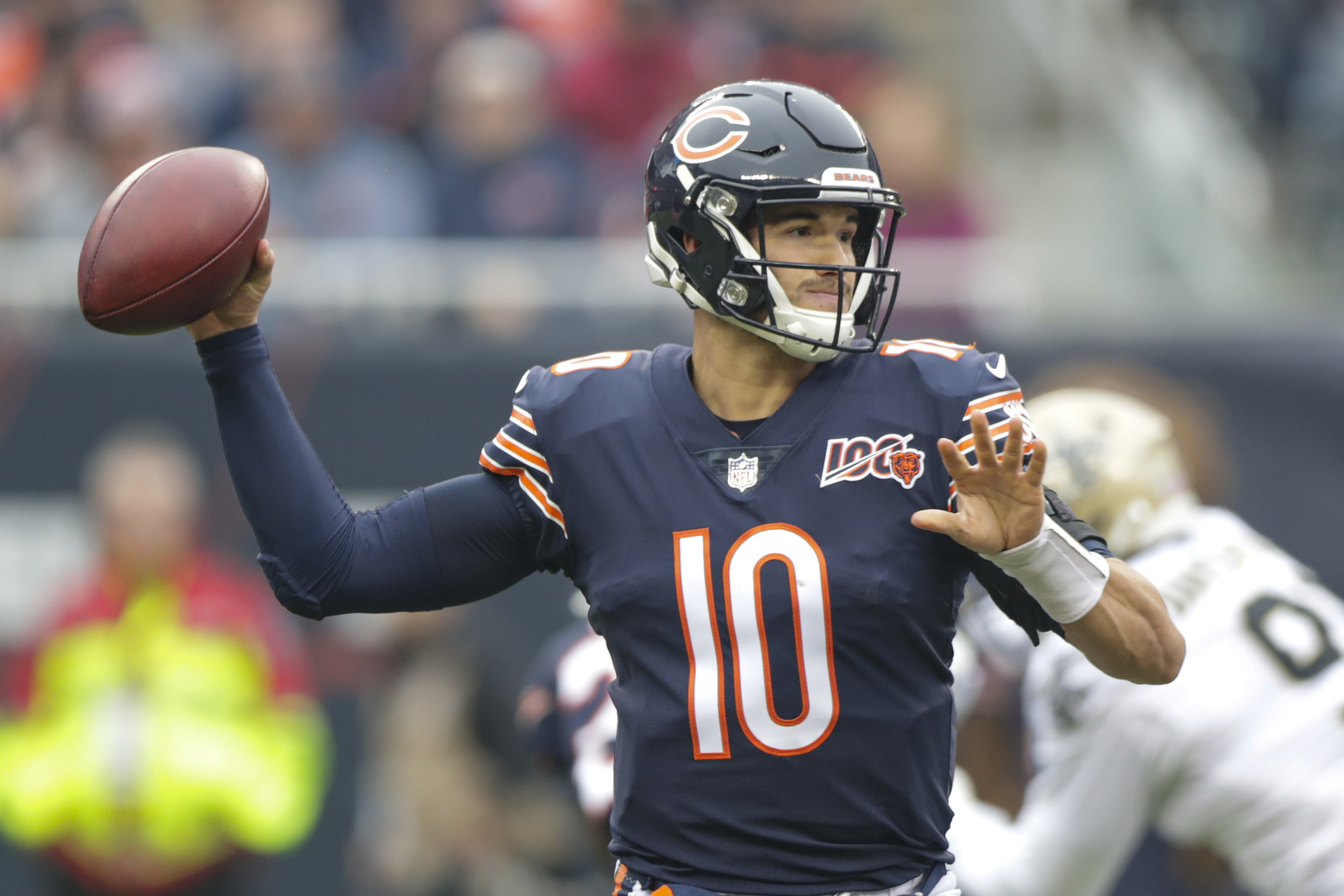 Chicago Bearsare winning the Mitch Trubisky trade (ducks)