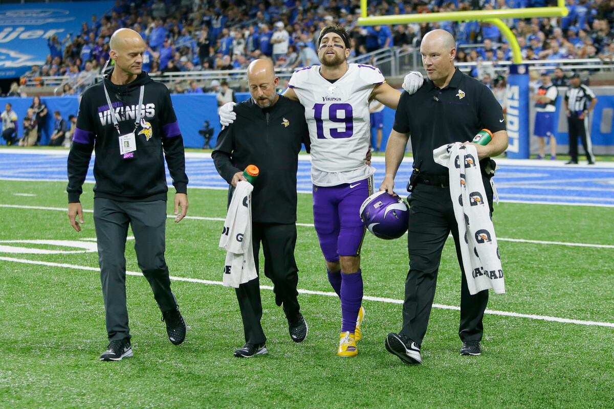 Report: Adam Thielen Avoids Serious Injury, Likely out for Vikings vs
