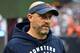 CHICAGO, ILLINOIS - SEPTEMBER 29: Head coach Matt Nagy of the Chicago Bears walks to the sideline prior to a game against the Minnesota Vikings at Soldier Field on September 29, 2019 in Chicago, Illinois. The Bears defeated the Vikings 16-6. (Photo by Stacy Revere/Getty Images)