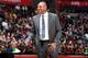 LOS ANGELES, CA - OCTOBER 13: Head Coach Doc Rivers of the LA Clippers smiles during a pre-season game against Melbourne United on October 13, 2018 at Staples Center in Los Angeles, California. NOTE TO USER: User expressly acknowledges and agrees that, by downloading and/or using this photograph, User is consenting to the terms and conditions of the Getty Images License Agreement. Mandatory Copyright Notice: Copyright 2018 NBAE (Photo by Adam Pantozzi/NBAE via Getty Images)