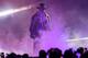 TOPSHOT - World Wrestling Entertainment star The Undertaker makes his way to the ring during a match at the World Wrestling Entertainment (WWE) Super Showdown event in the Saudi Red Sea port city of Jeddah late on January 7, 2019. (Photo by Amer HILABI / AFP) (Photo credit should read AMER HILABI/AFP/Getty Images)