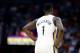 New Orleans Pelicans forward Zion Williamson (1) waits for play to resume in the first half of a preseason NBA basketball game against the Utah Jazz in New Orleans, Friday, Oct. 11, 2019. (AP Photo/Tyler Kaufman)