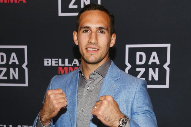 NEW YORK, NY - JUNE 26:  Rory MacDonald attends the Bellator-DAZN announcement press conference on June 26, 2018 at Viacom in New York City.  (Photo by Dave Kotinsky/Getty Images for Bellator MMA)