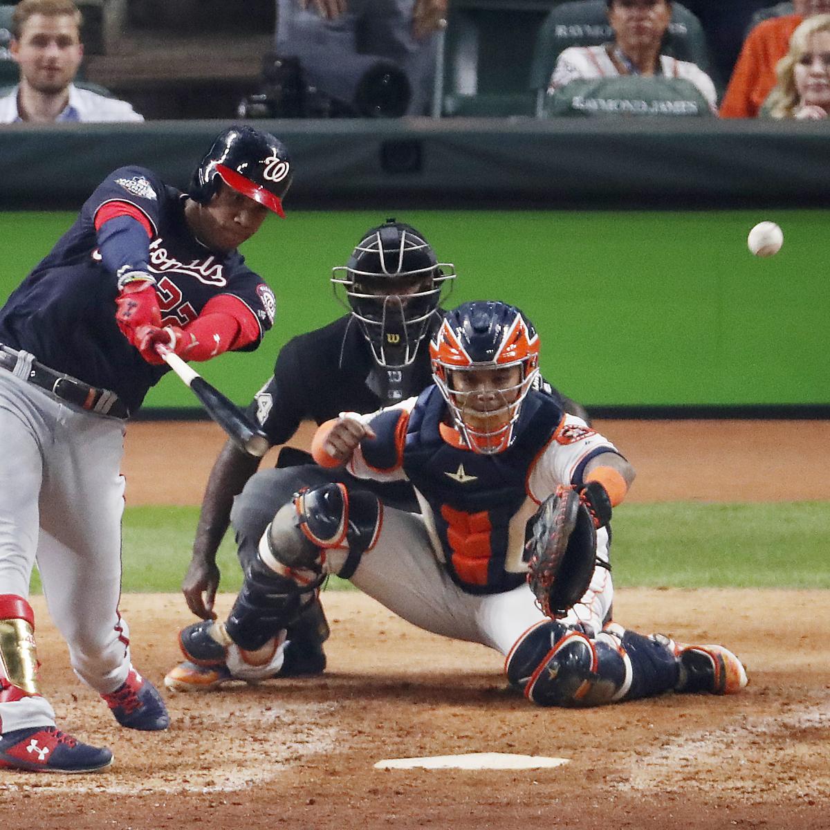 Juan Soto Powers Nationals to Crucial Game 1 Win over George Springer, Astros ...