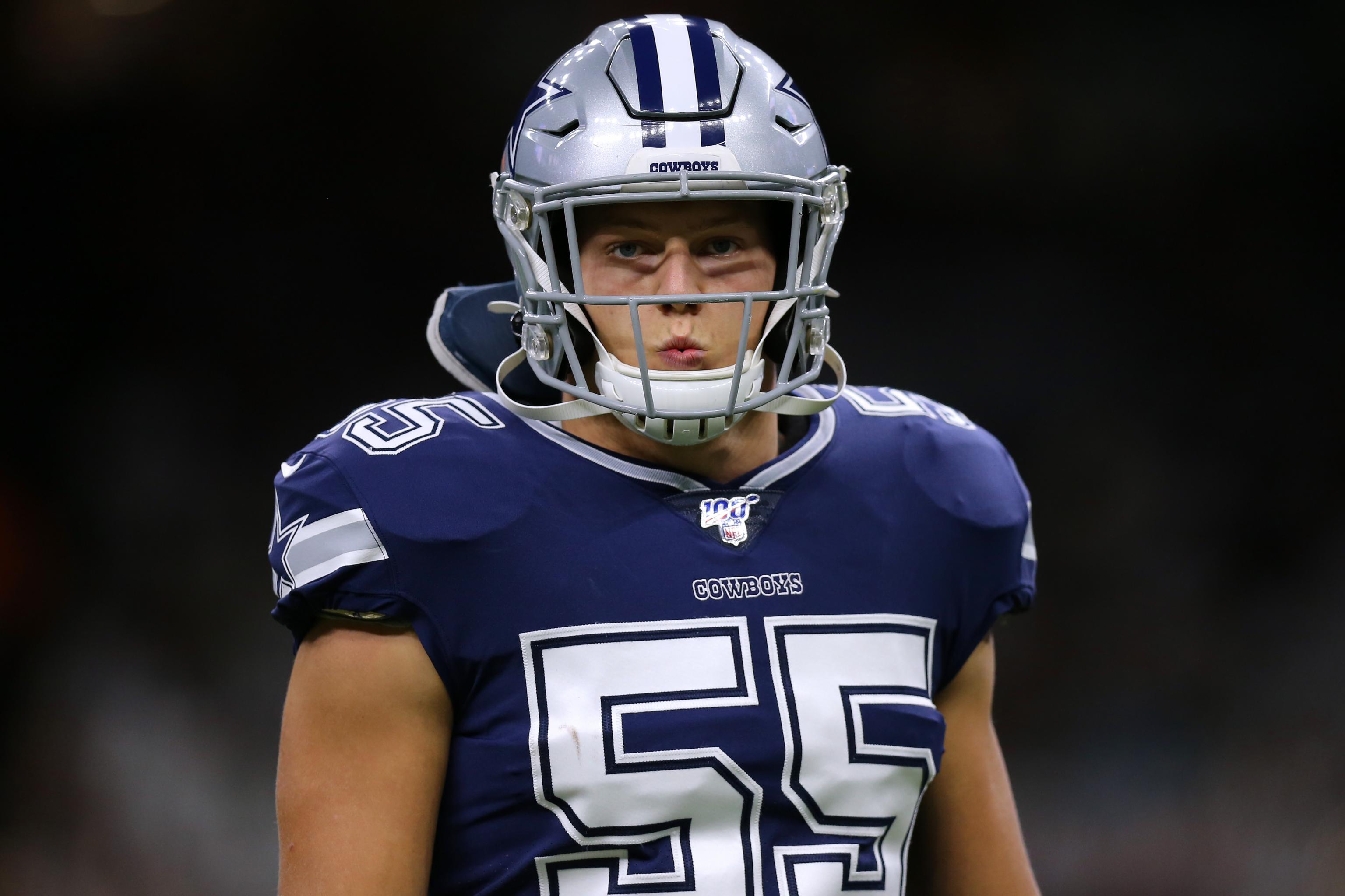 Cowboys will be without Pro Bowl LB Leighton Vander Esch (neck) vs. Patriots