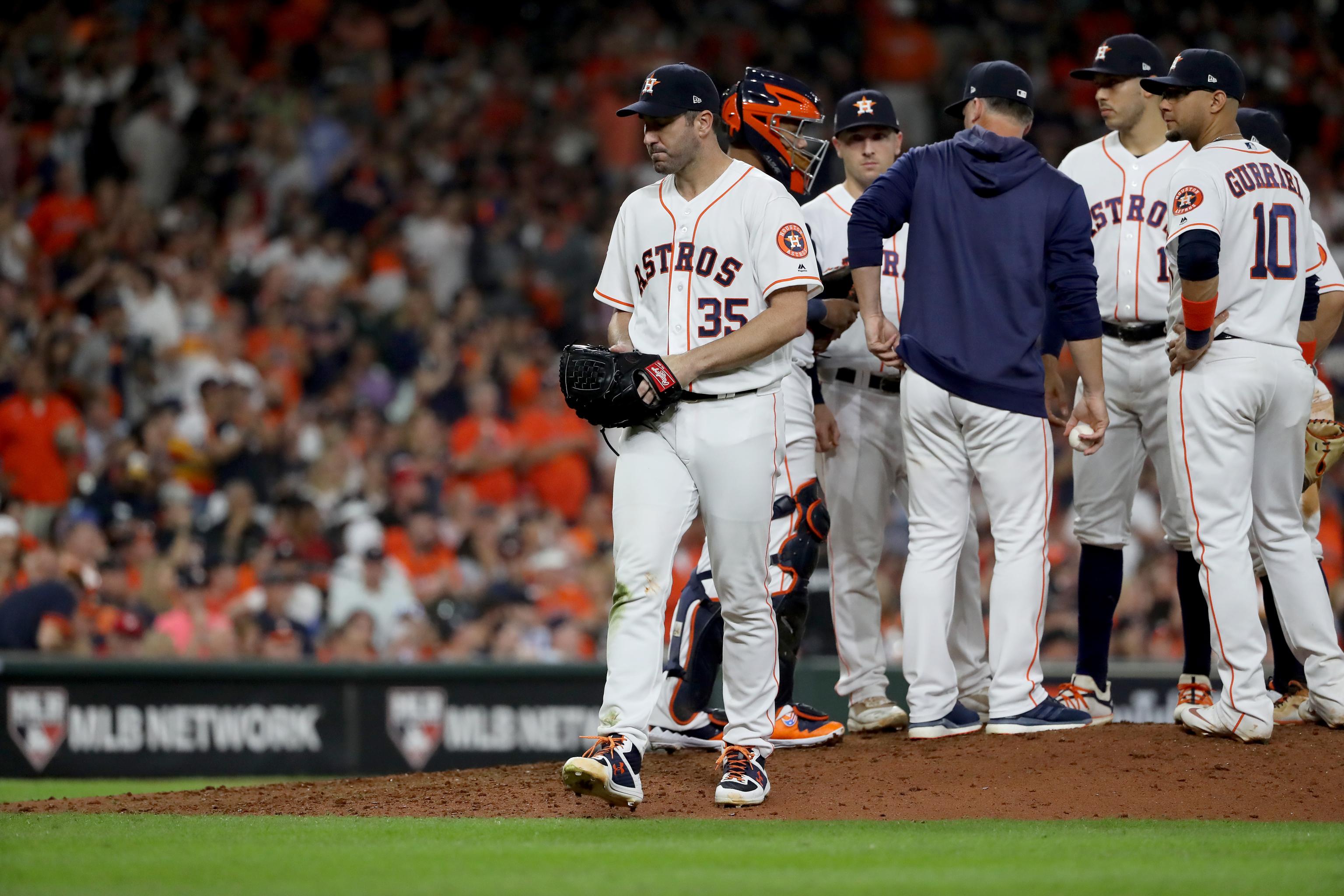 Astros advance to ALCS with another dose of Gerrit Cole, and some offense