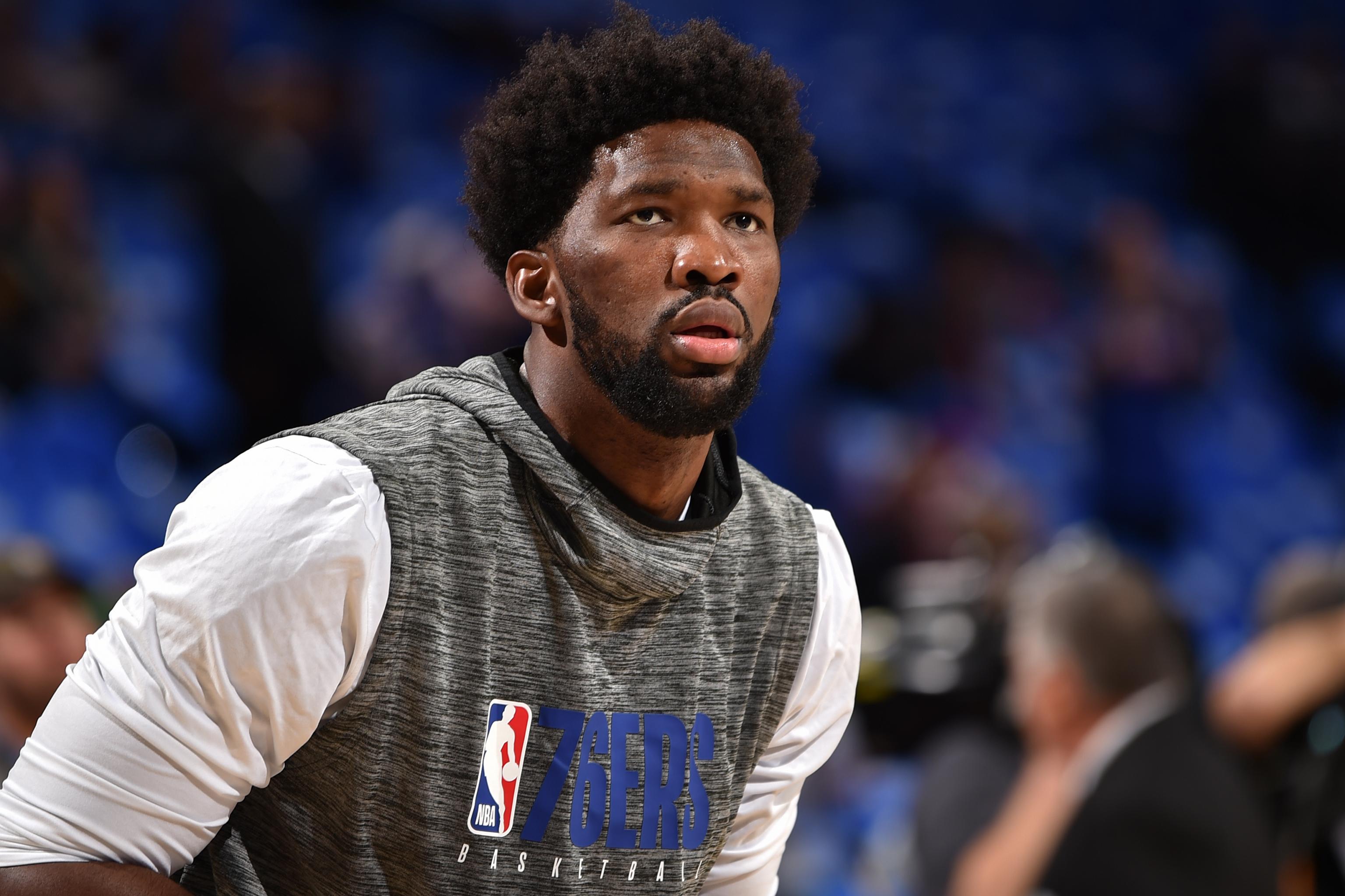 76ers Joel Embiid Won T Play Vs Cavaliers After Suffering Hip