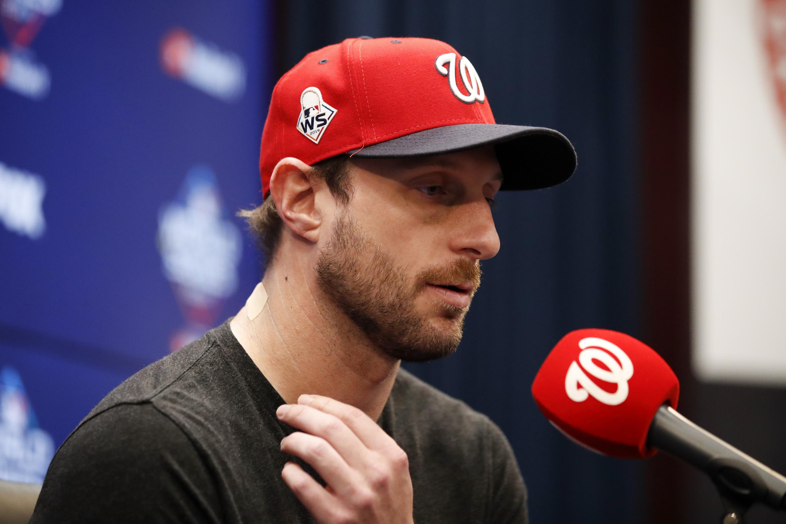 Strasburg feeling 'a lot better' day after being scratched