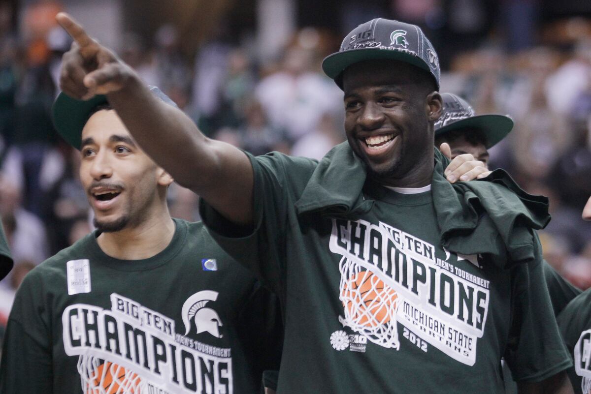 Warriors' Draymond Green to Have No. 23 Michigan State Jersey Retired | News, Scores, Highlights 